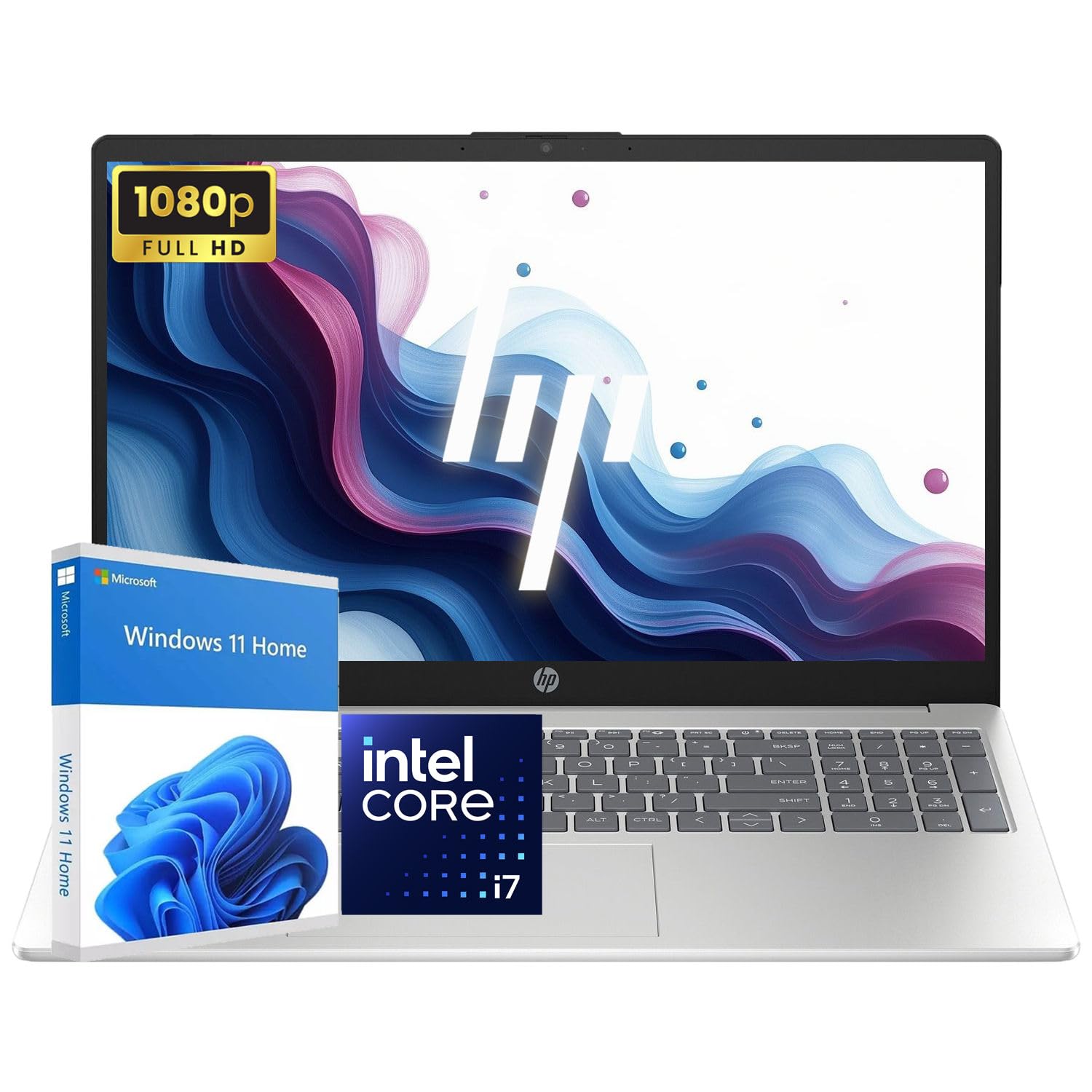 Amazon.com: HP Laptop 15 | Intel i7-1255U 10-Core Processor | 64GB